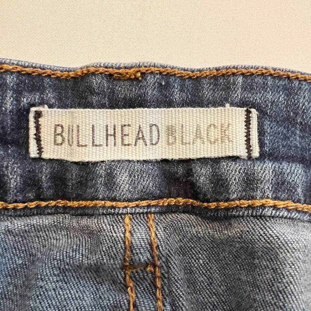 Bullhead Black Jean Shorts Size 7 - Picture 3 of 4